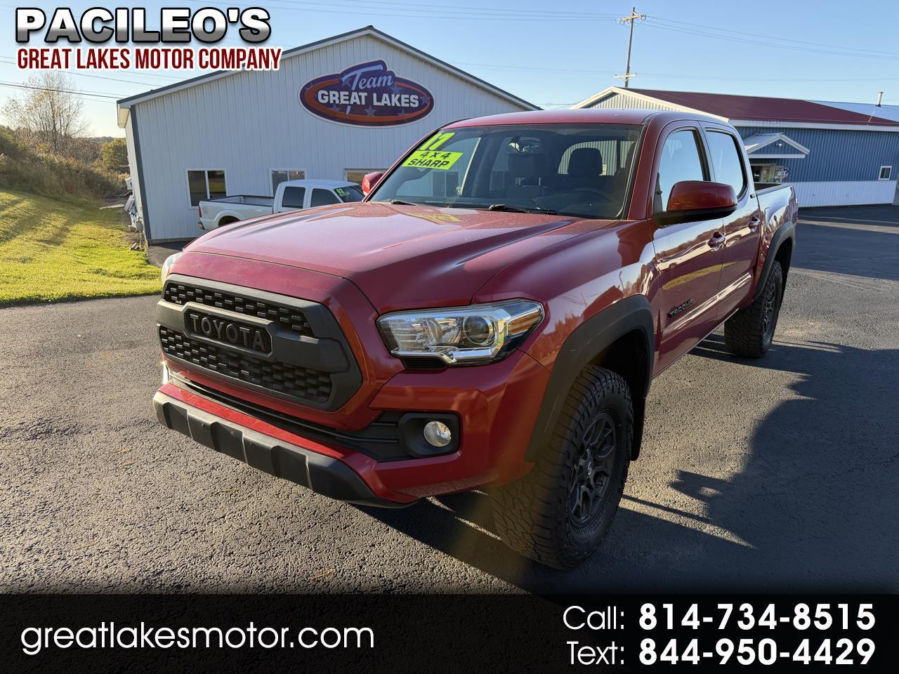 2017 Toyota Tacoma TRD Off Road Double Cab 5' Bed V6 4x4 MT (Natl)