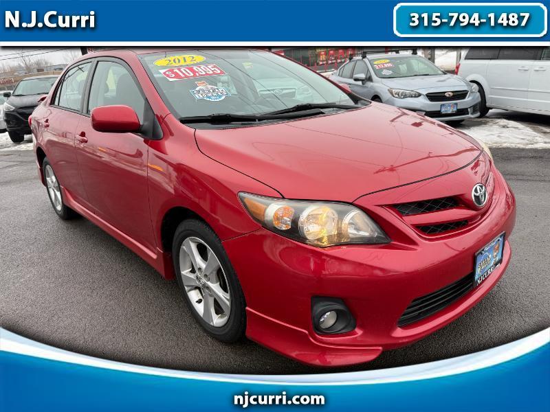 2012 Toyota Corolla S 4-Speed AT