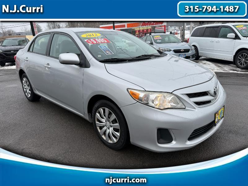 Toyota Corolla LE 4-Speed AT 2012