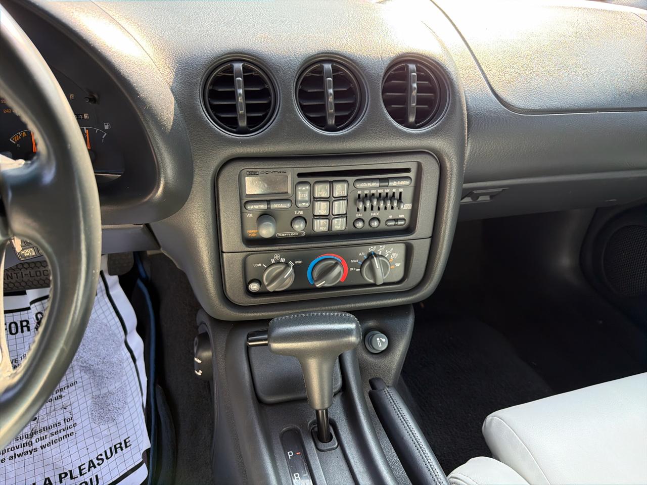 Pontiac Firebird 2dr Trans Am GT Convertible 1994