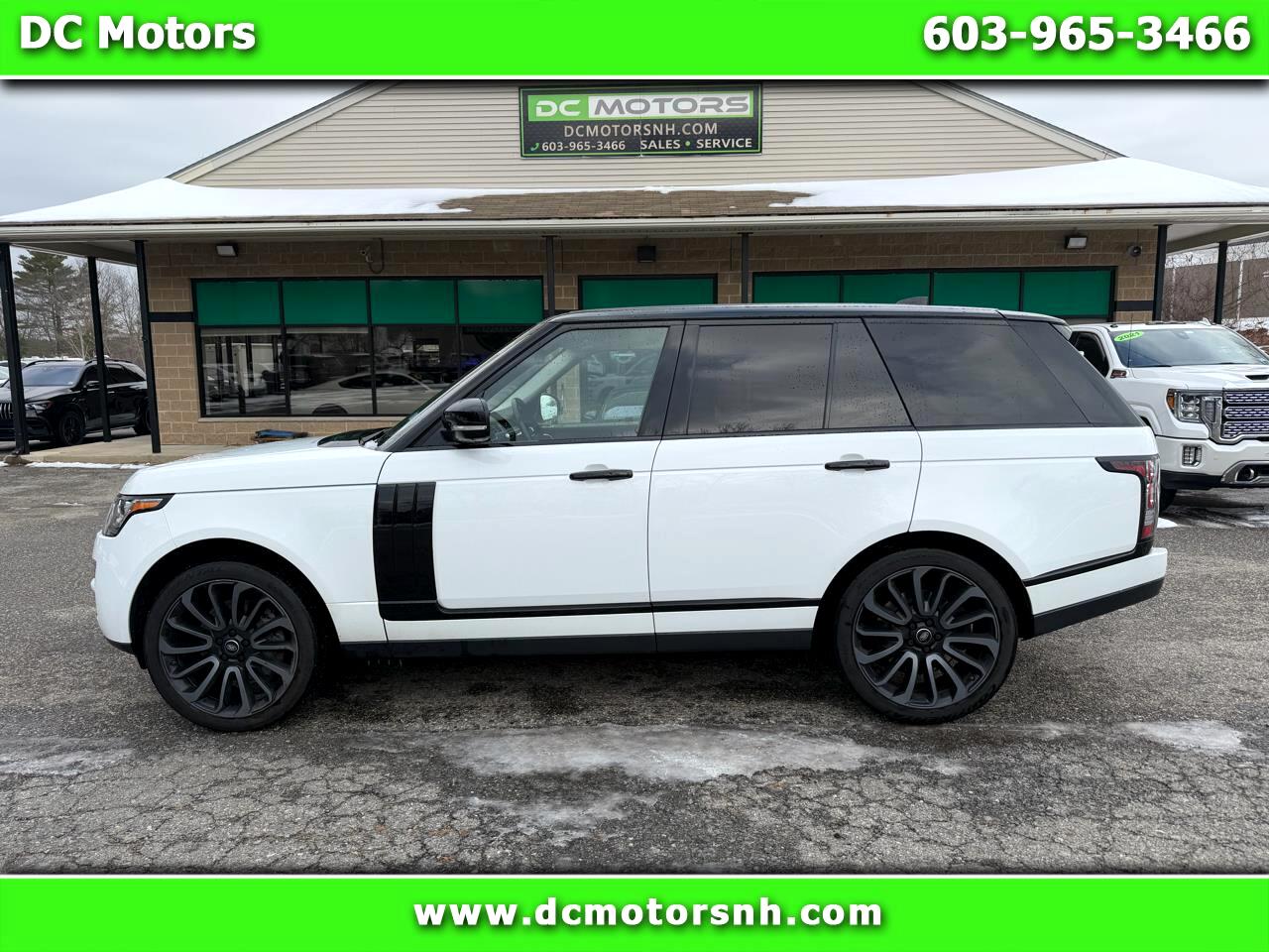 2017 Land Rover Range Rover V6 Supercharged HSE SWB