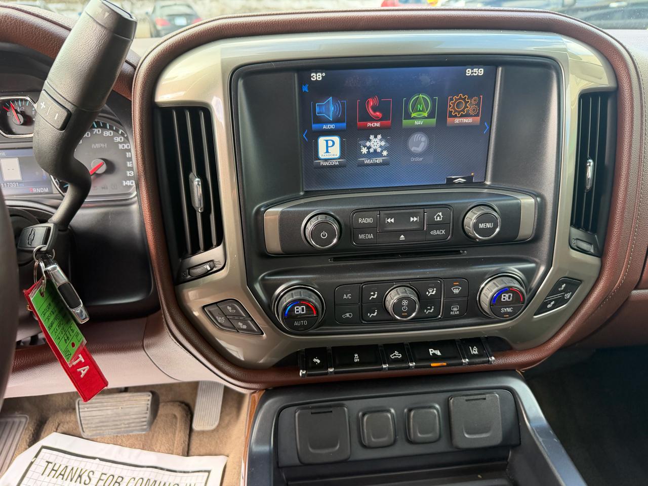 Chevrolet Silverado 1500 4WD Crew Cab 143.5" High Country 2014