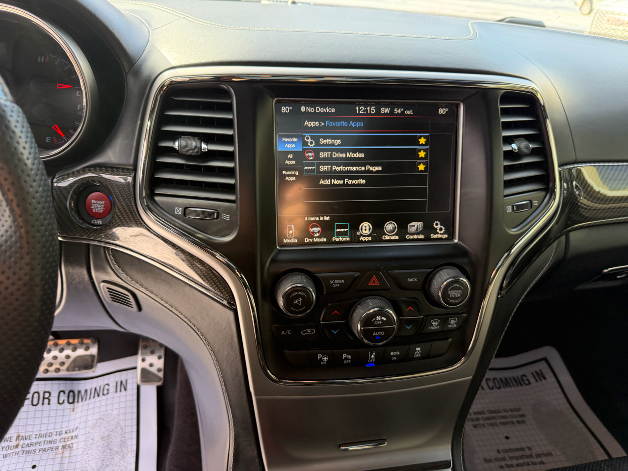 Jeep Grand Cherokee SRT 4x4 2017