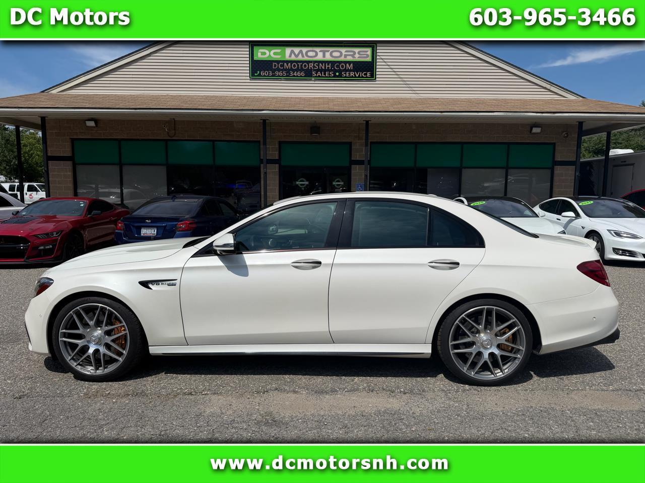 Mercedes-Benz E-Class AMG E 63 S 4MATIC Sedan 2018