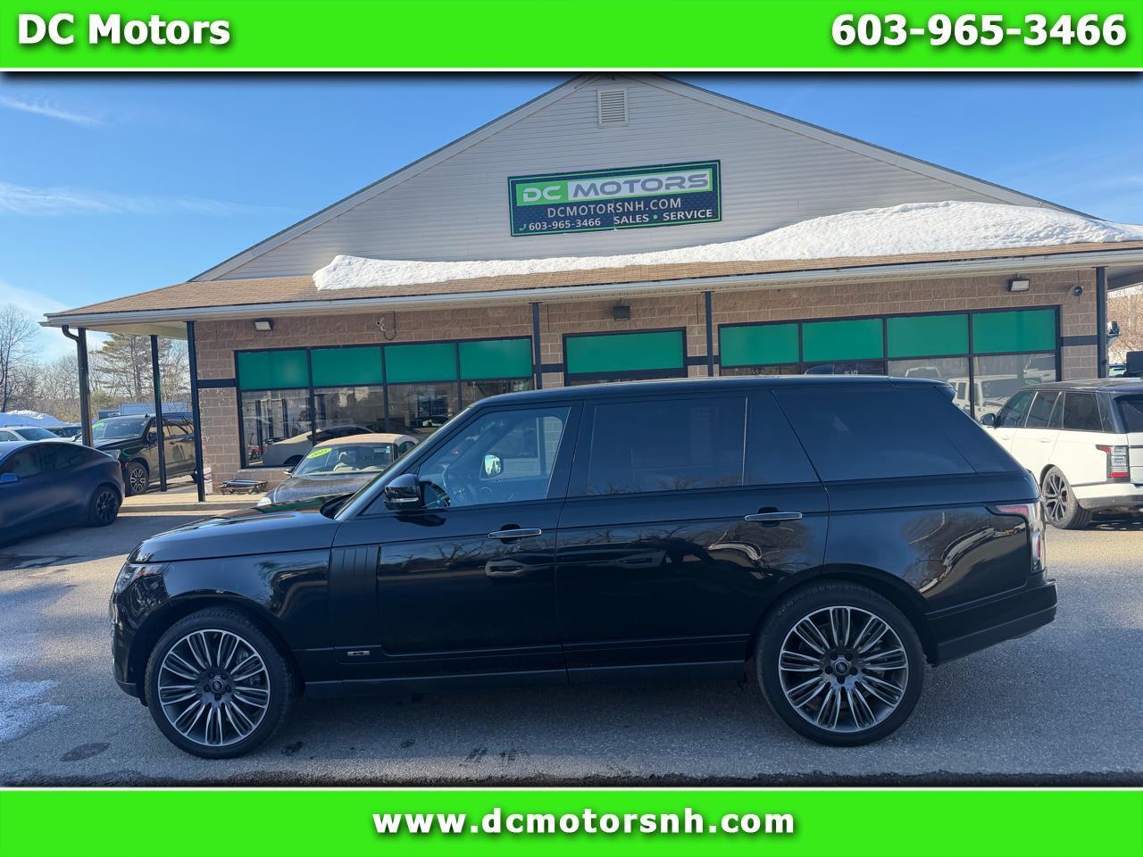 2019 Land Rover Range Rover V8 Supercharged Autobiography LWB