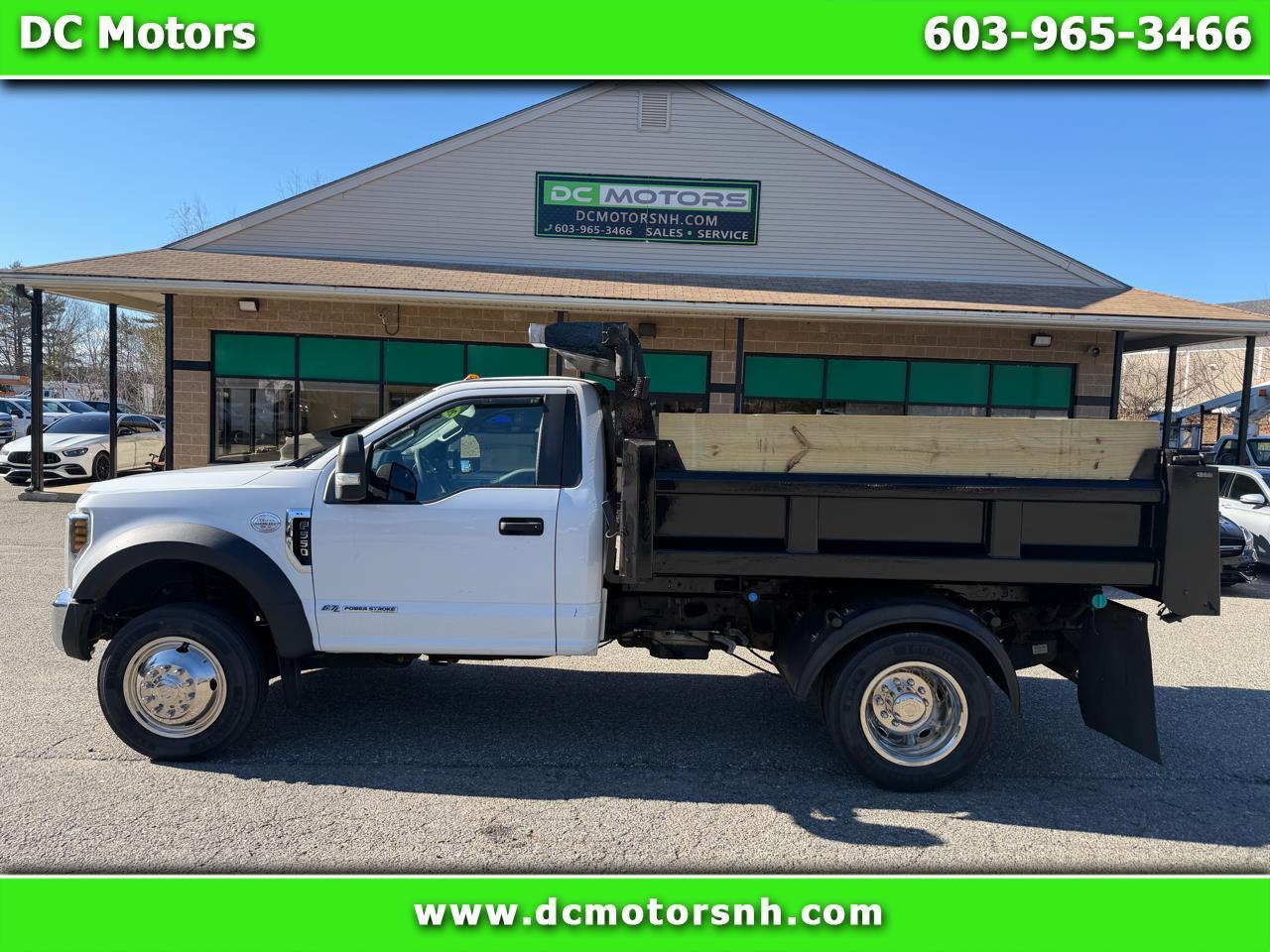 2019 Ford Super Duty F-550 DRW XLT 4WD Reg Cab 145" WB 60" CA