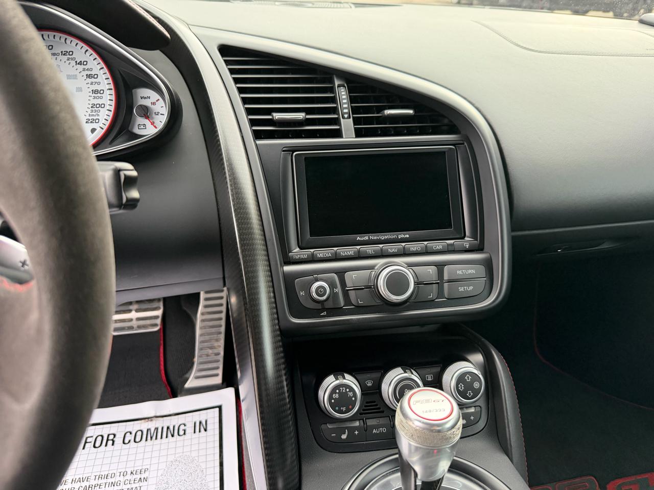 Audi R8 2dr Conv Auto quattro Spyder 5.2L GT 2012