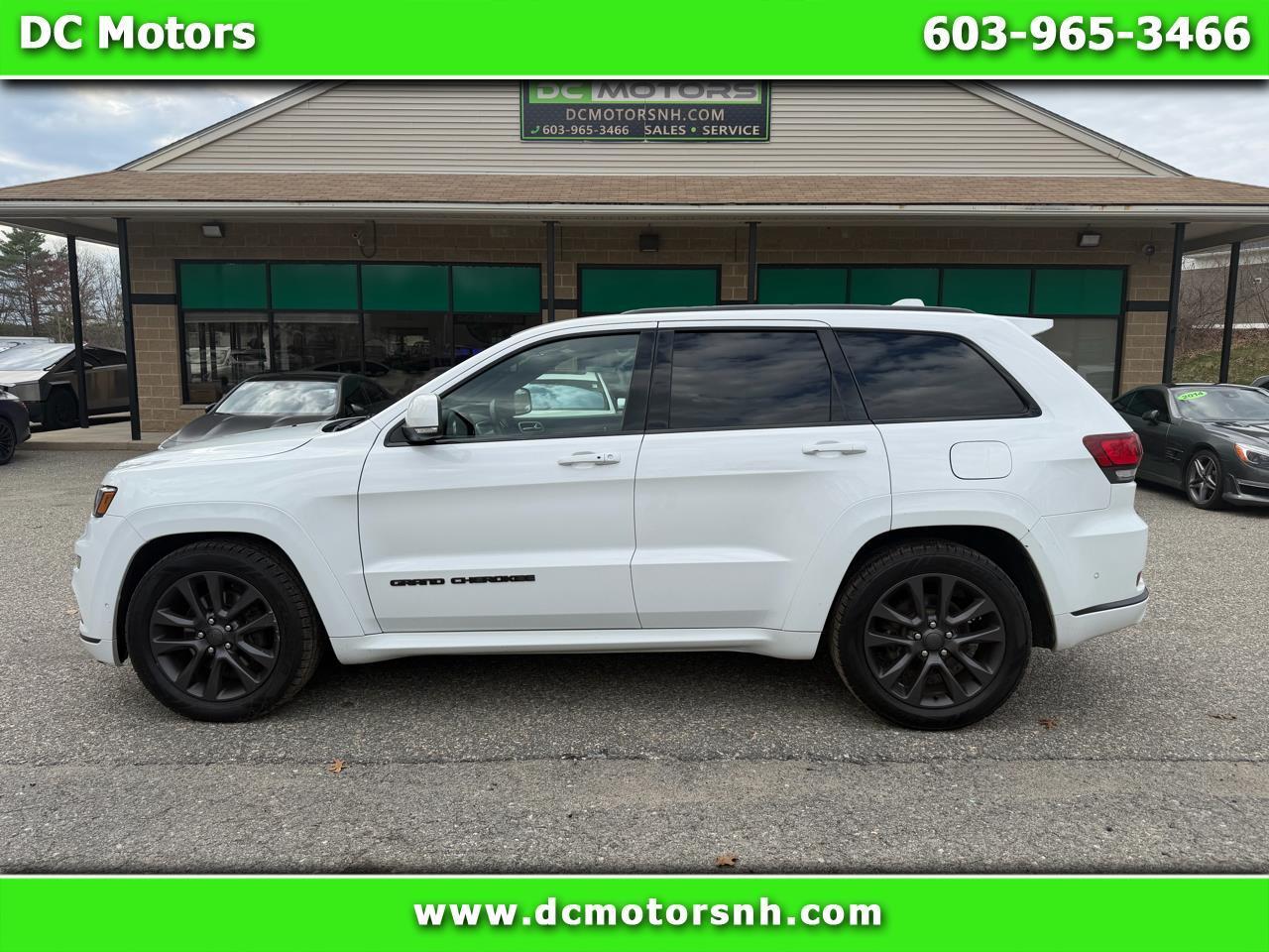 2018 Jeep Grand Cherokee High Altitude 4x4 *Ltd Avail*