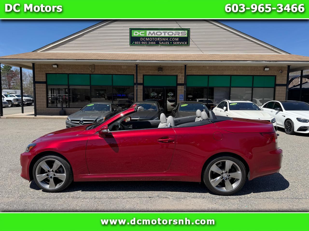 2011 Lexus IS 250C 2dr Conv Man