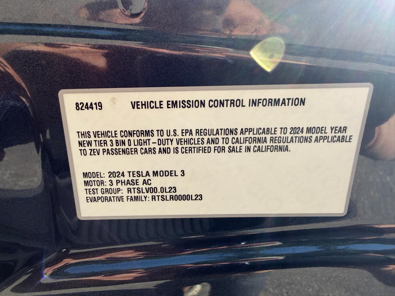 Tesla Model 3 Performance AWD 2024