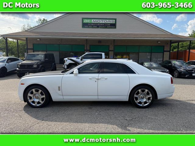 White 2014 Rolls-Royce Ghost Sedan Sedan Rear-Wheel Drive Automatic