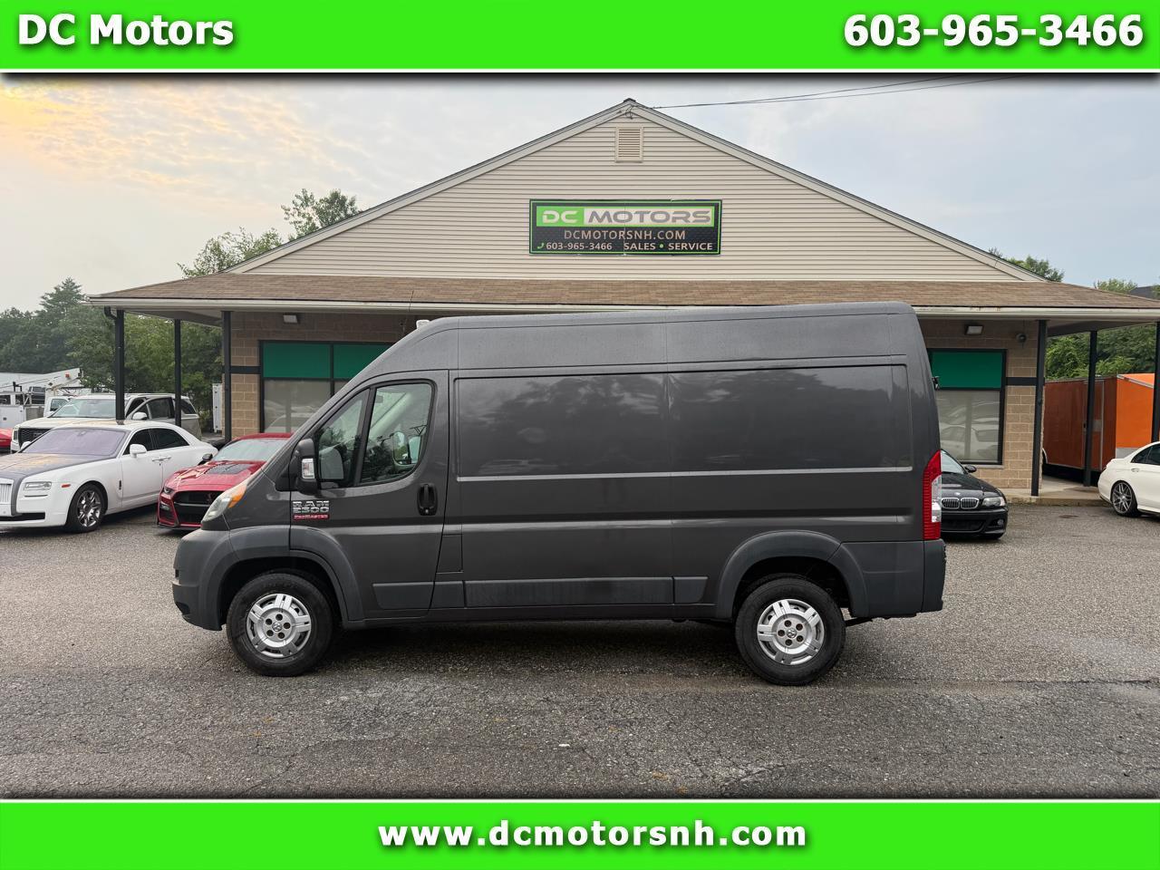 2017 RAM ProMaster Cargo Van 2500 High Roof 136" WB