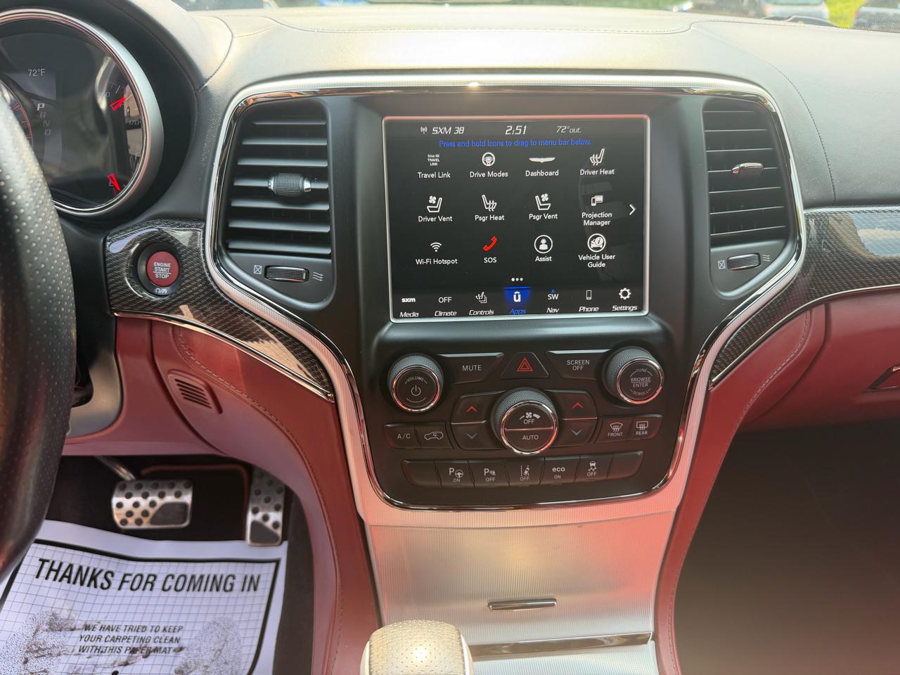 Jeep Grand Cherokee Trackhawk 4x4 *Ltd Avail* 2018