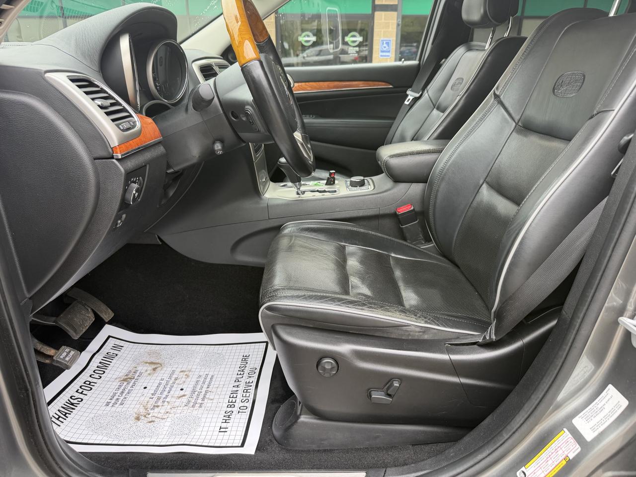 Jeep Grand Cherokee 4WD 4dr Overland 2012