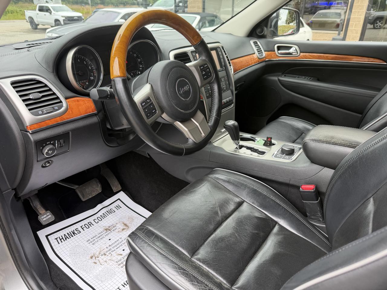 Jeep Grand Cherokee 4WD 4dr Overland 2012