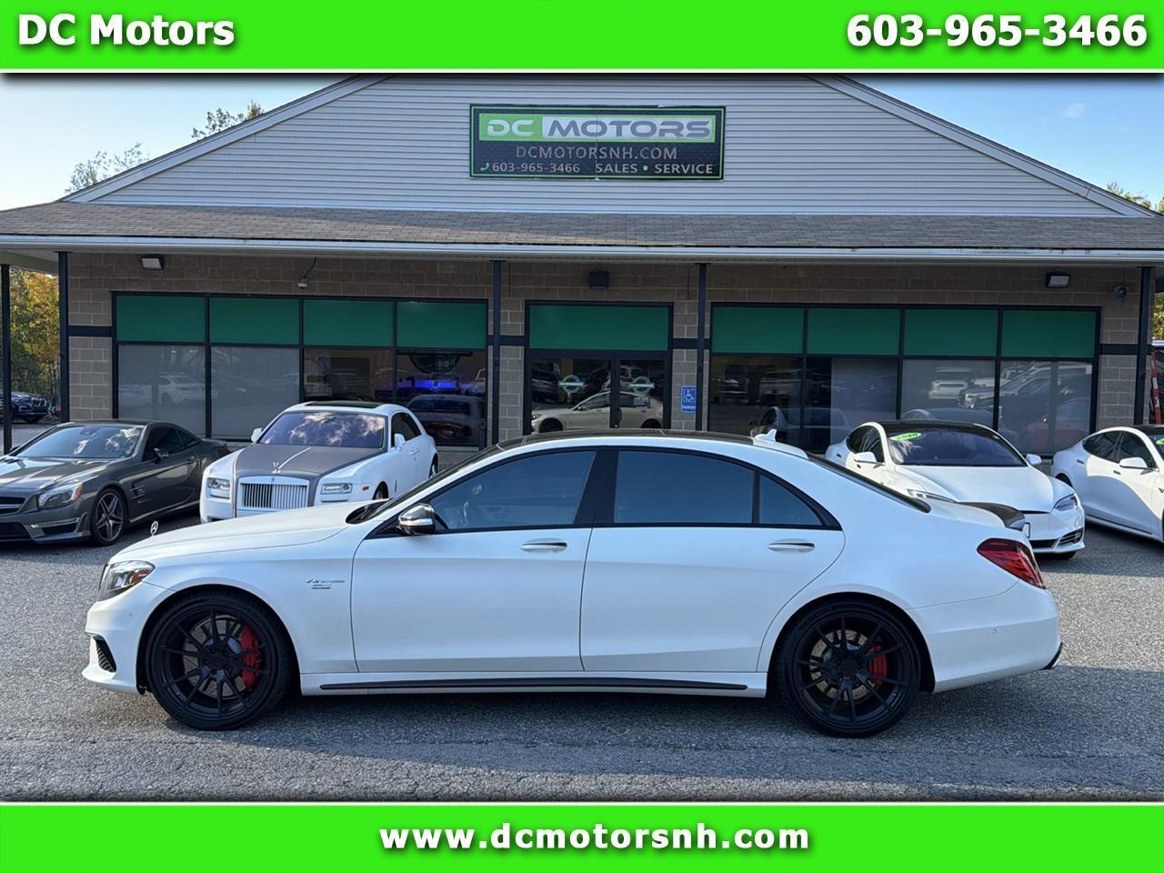 Mercedes-Benz S-Class AMG S 63 4MATIC Sedan 2017