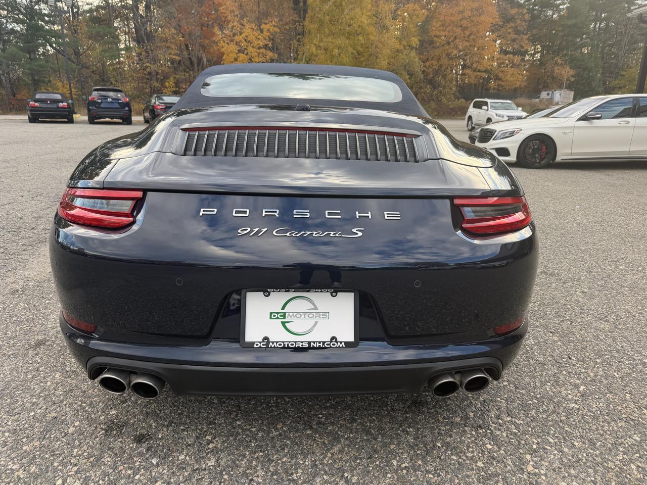 Porsche 911 Carrera S Cabriolet 2017