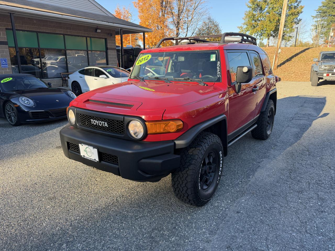 Toyota FJ Cruiser 4WD 4dr Man (Natl) 2012