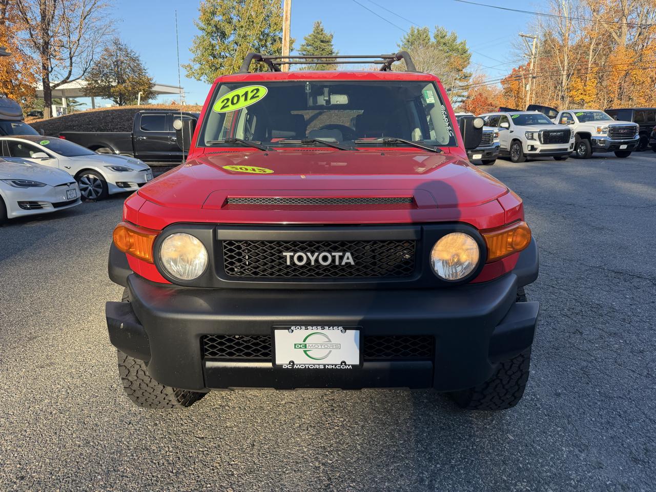 Toyota FJ Cruiser 4WD 4dr Man (Natl) 2012