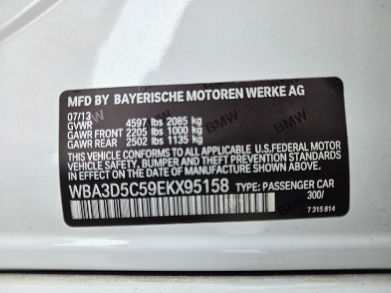 BMW 328d xDrive  2014