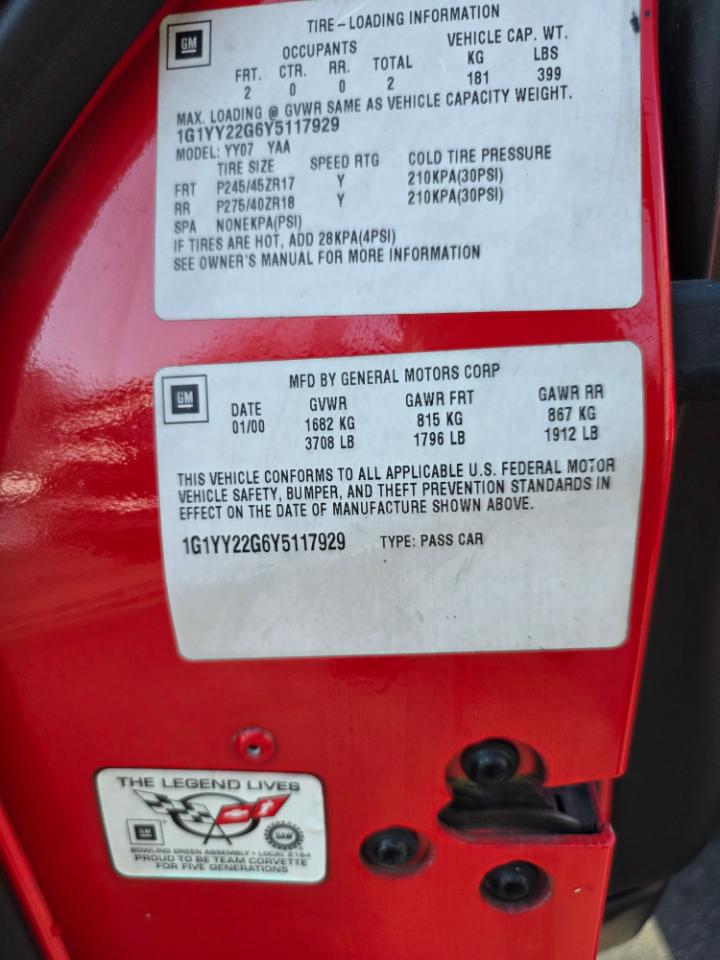 Chevrolet Corvette Coupe 2000