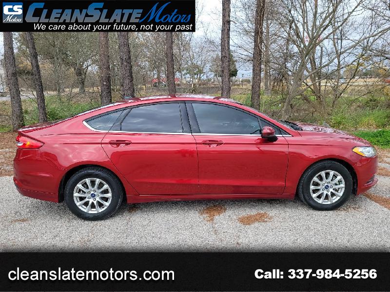 Used 2018 Ford Fusion S for Sale in Lafayette LA 70506 Clean Slate