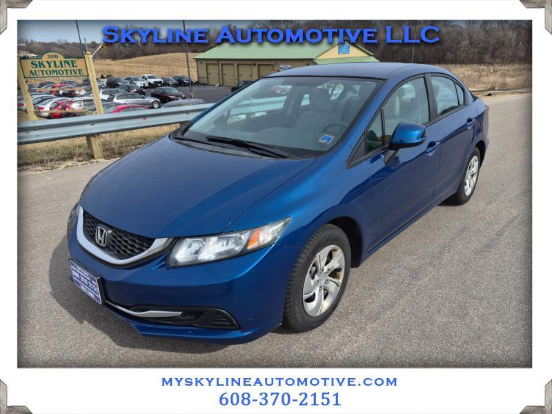 2013 Honda Civic LX Sedan 5-Speed AT