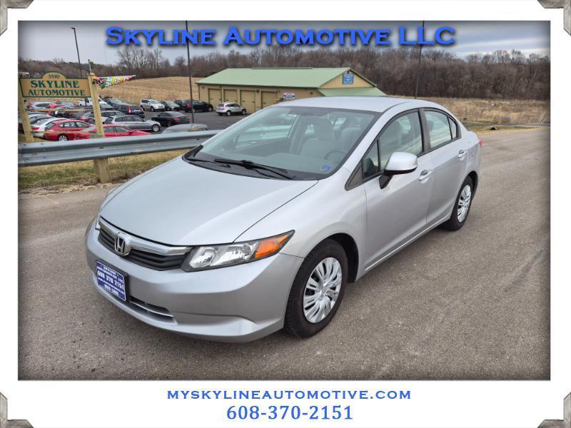 Honda Civic LX Sedan 5-Speed AT 2012