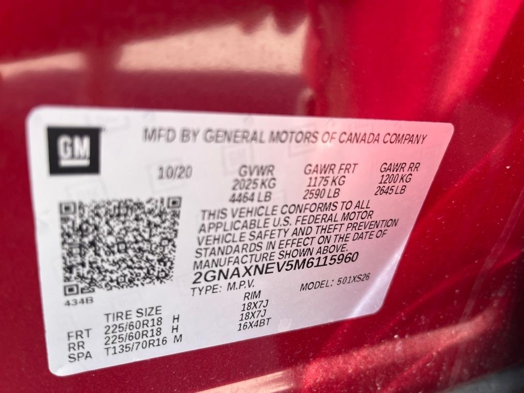 Chevrolet Equinox FWD 4dr Premier 2021