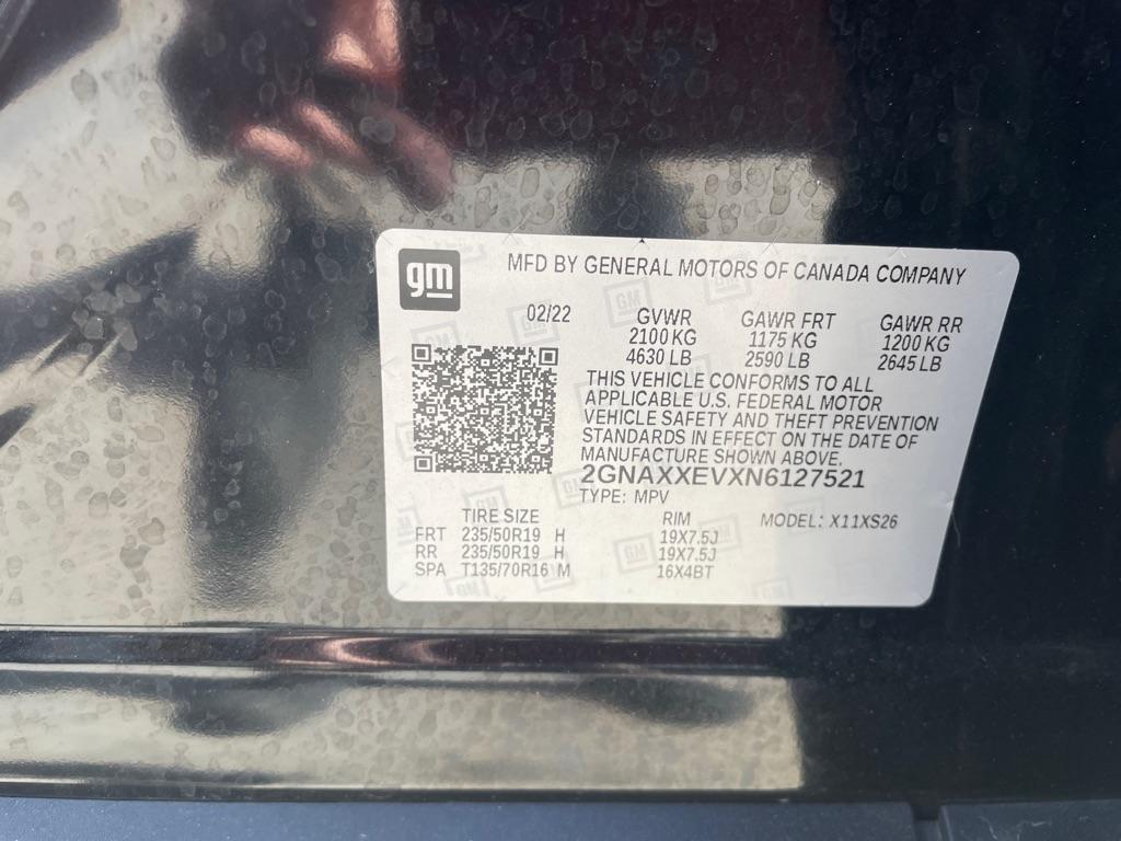Chevrolet Equinox AWD 4dr Premier 2022