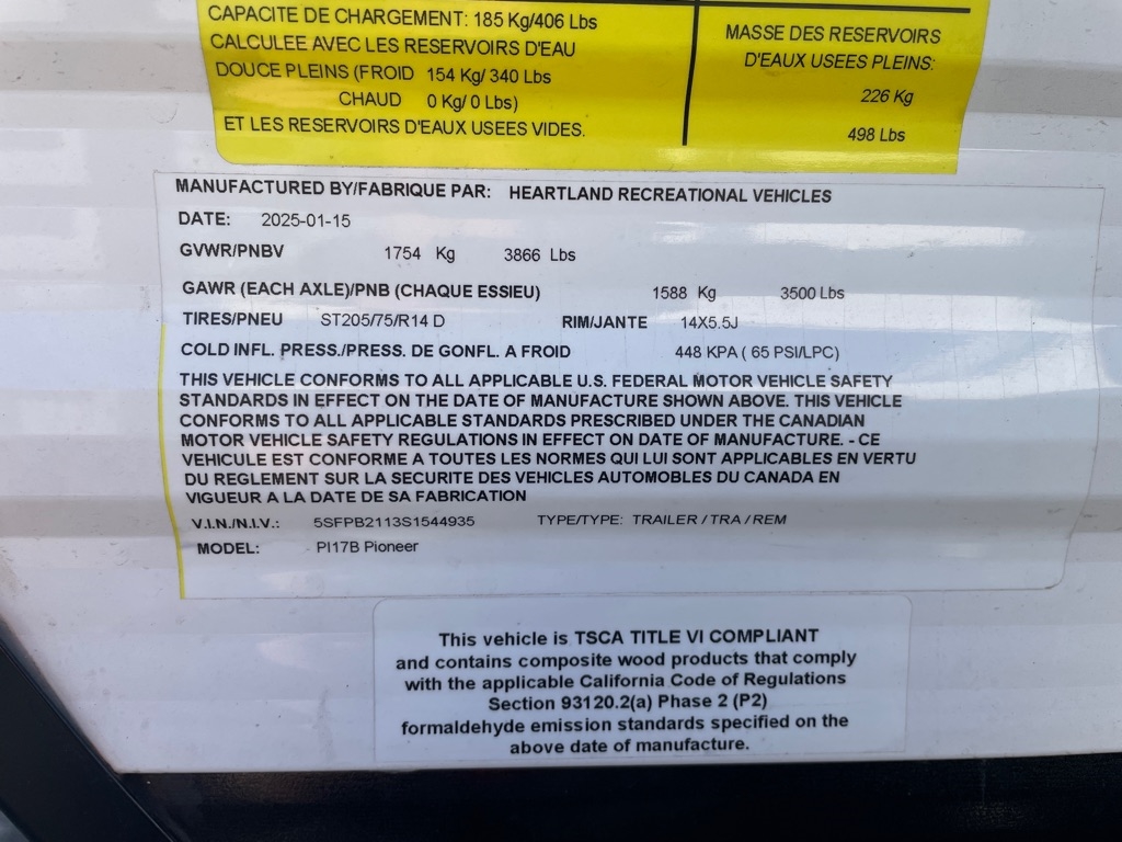 Heartland Pioneer  2025