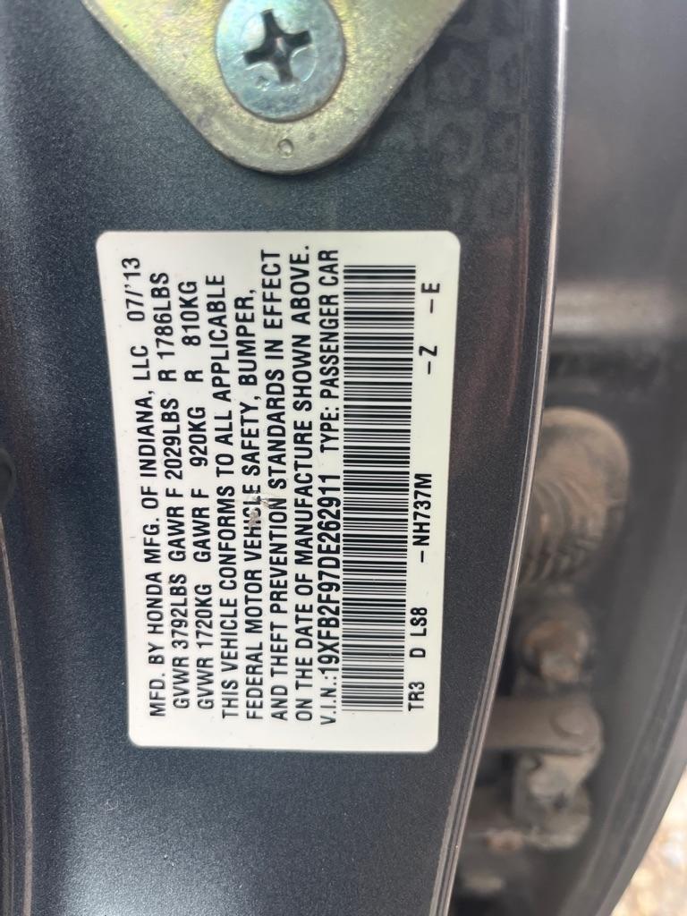 Honda Civic 4dr Auto EX-L 2013