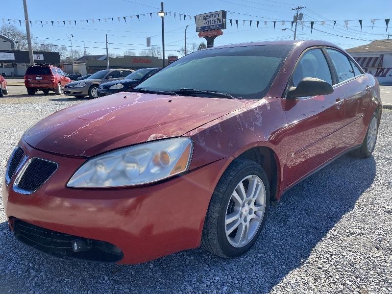 Used 2006 Pontiac G6 V6 Sedan for Sale in Lawrenceburg TN 38464 Four Sons Auto Sales