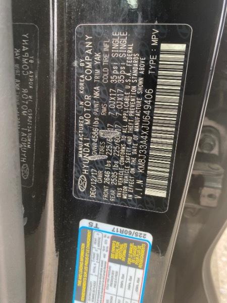 Hyundai Tucson SEL 2018