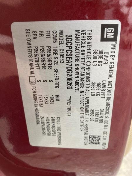 Chevrolet Silverado 1500 LT Crew Cab 2WD 2013