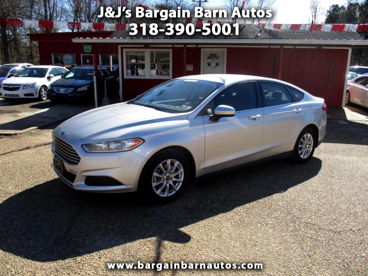 Used 2016 Ford Fusion S for Sale in Haughton LA 71037 J&J's Bargain