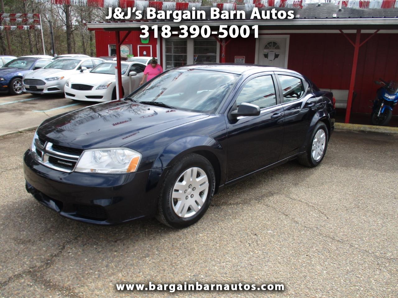 Used 2012 Dodge Avenger 4dr Sdn Se For Sale In Haughton La 71037