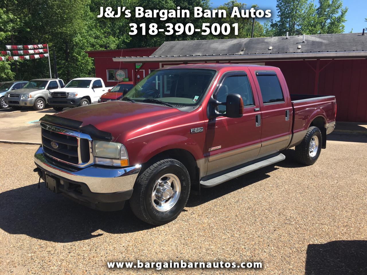 Used 2004 Ford F250 SD XL Crew Cab 2WD for Sale in Haughton LA 71037 J
