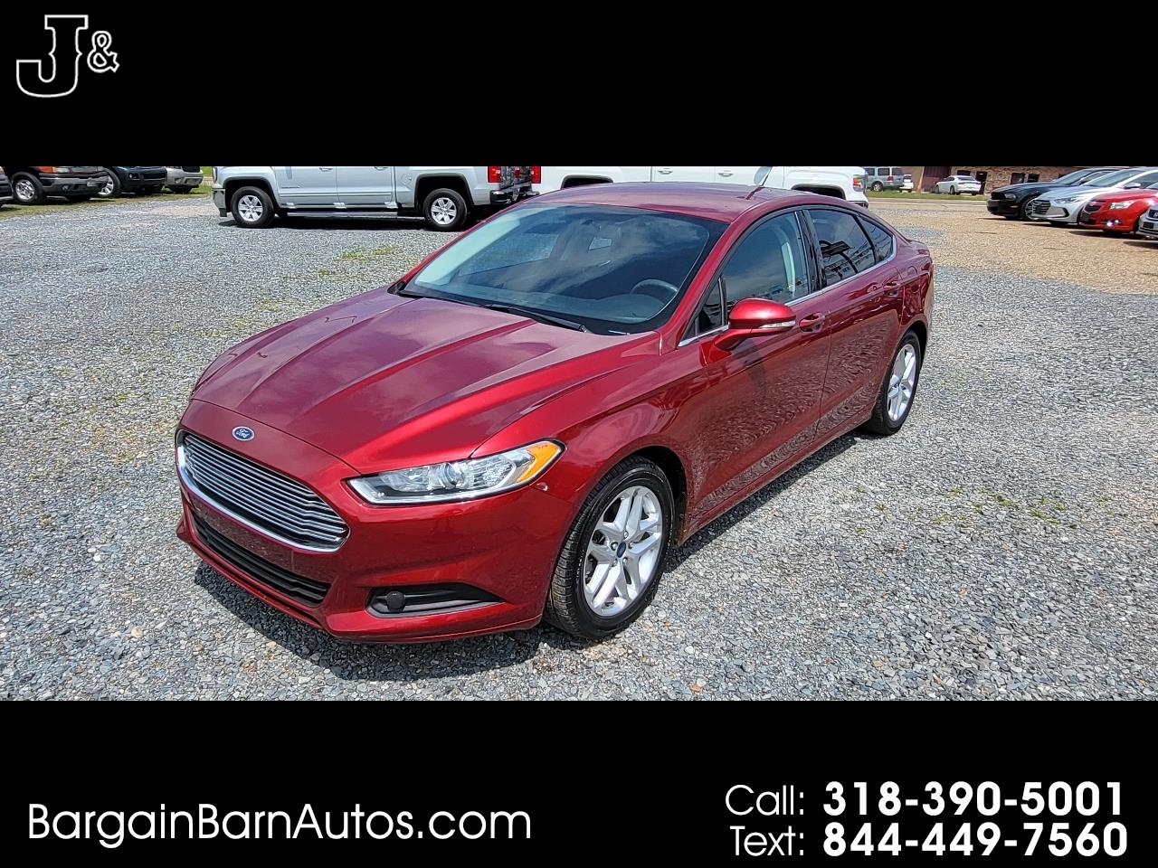 Used 2013 Ford Fusion SE for Sale in Haughton LA 71037 J&J's Bargain