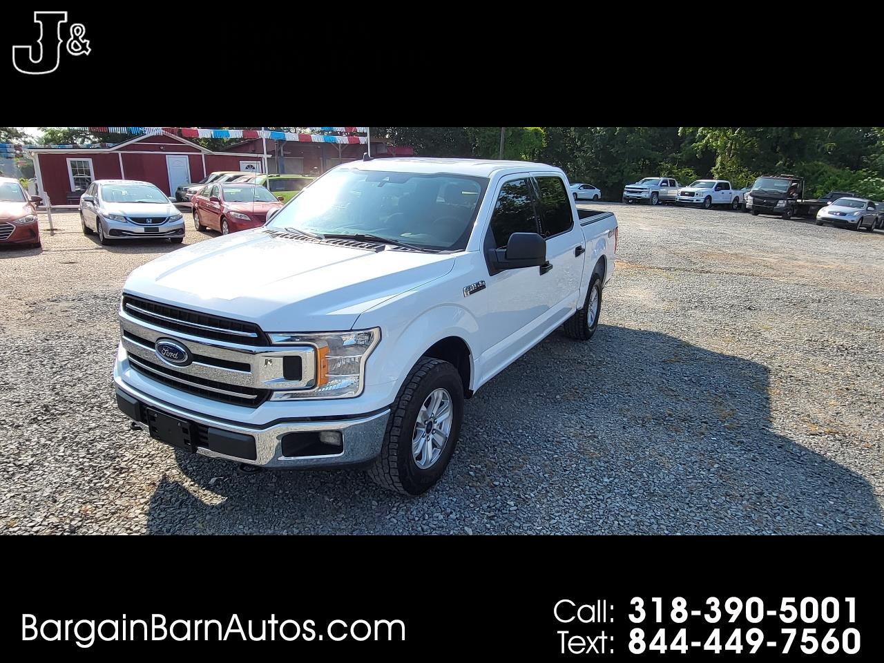 Used 2019 Ford F150 XL SuperCrew 5.5ft. Bed 4WD for Sale in Haughton