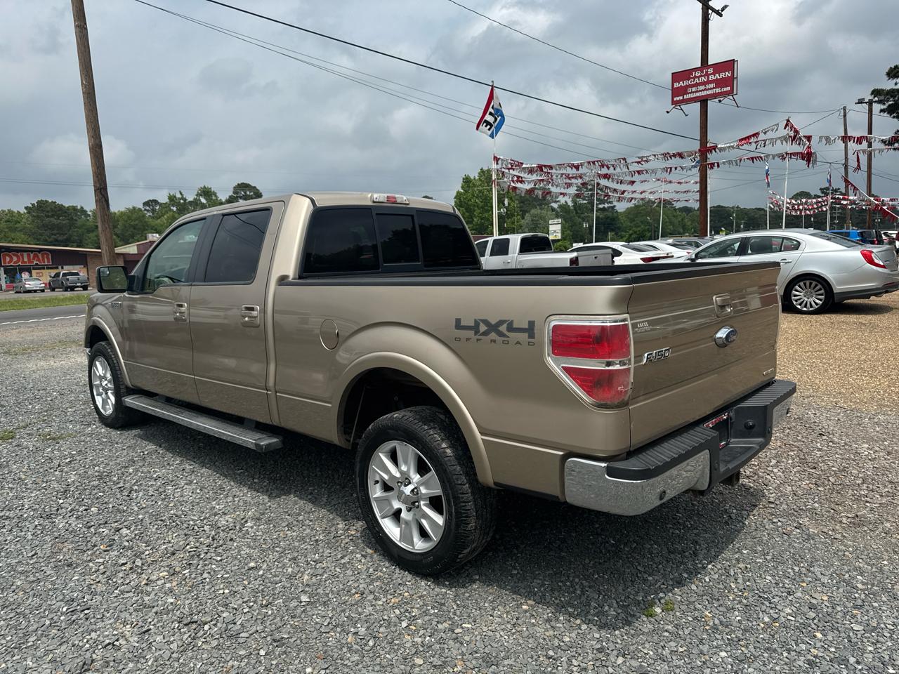 Ford F-150 SuperCrew 150" Lariat 4WD 2012
