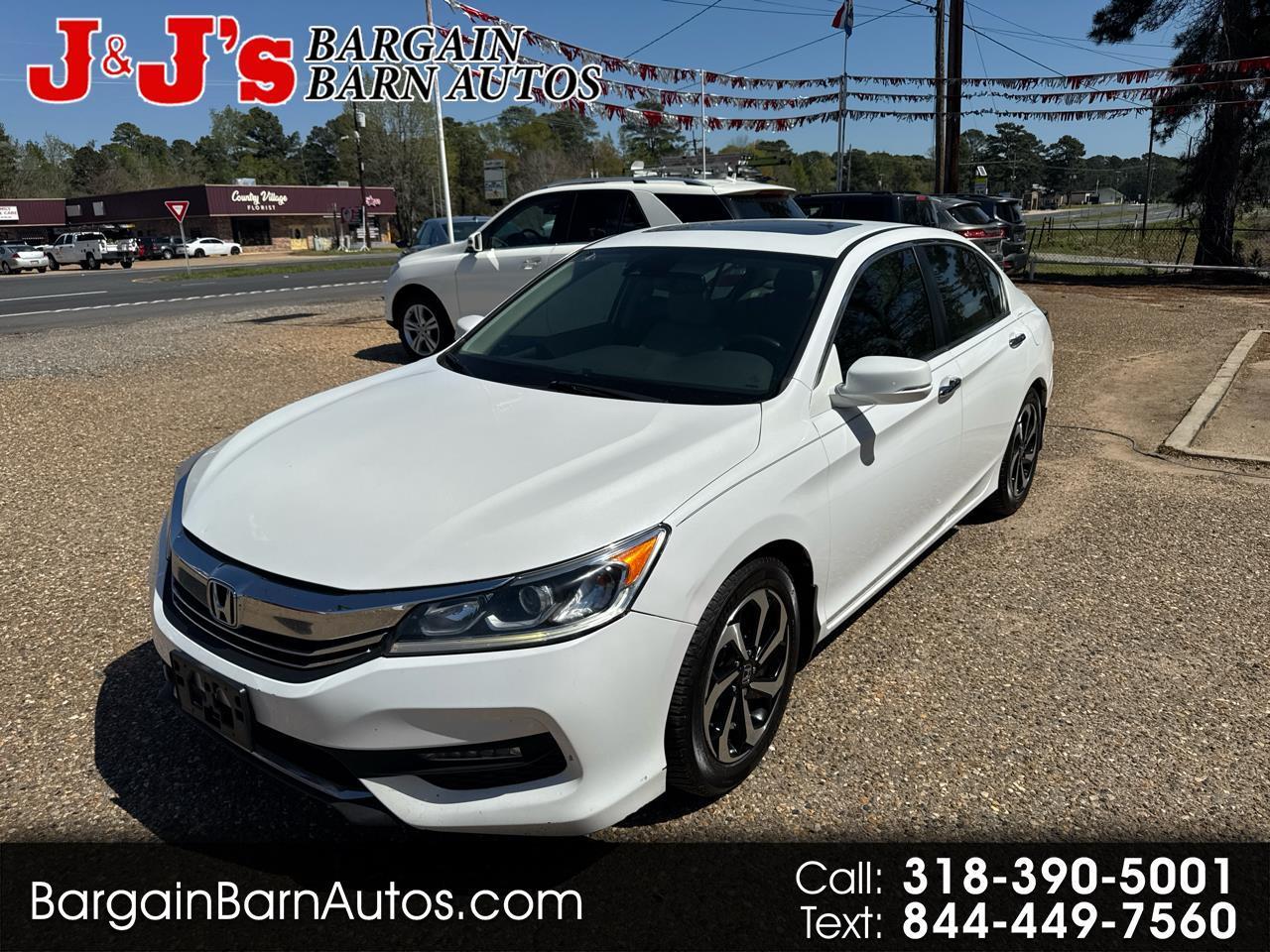 2017 Honda Accord EX-L Sedan CVT w/ Honda Sensing