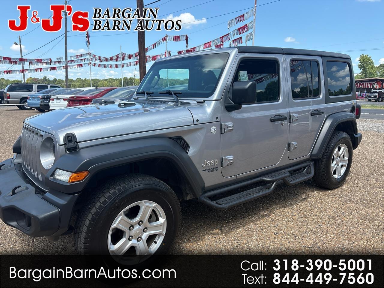 2020 Jeep Wrangler Unlimited Sport S