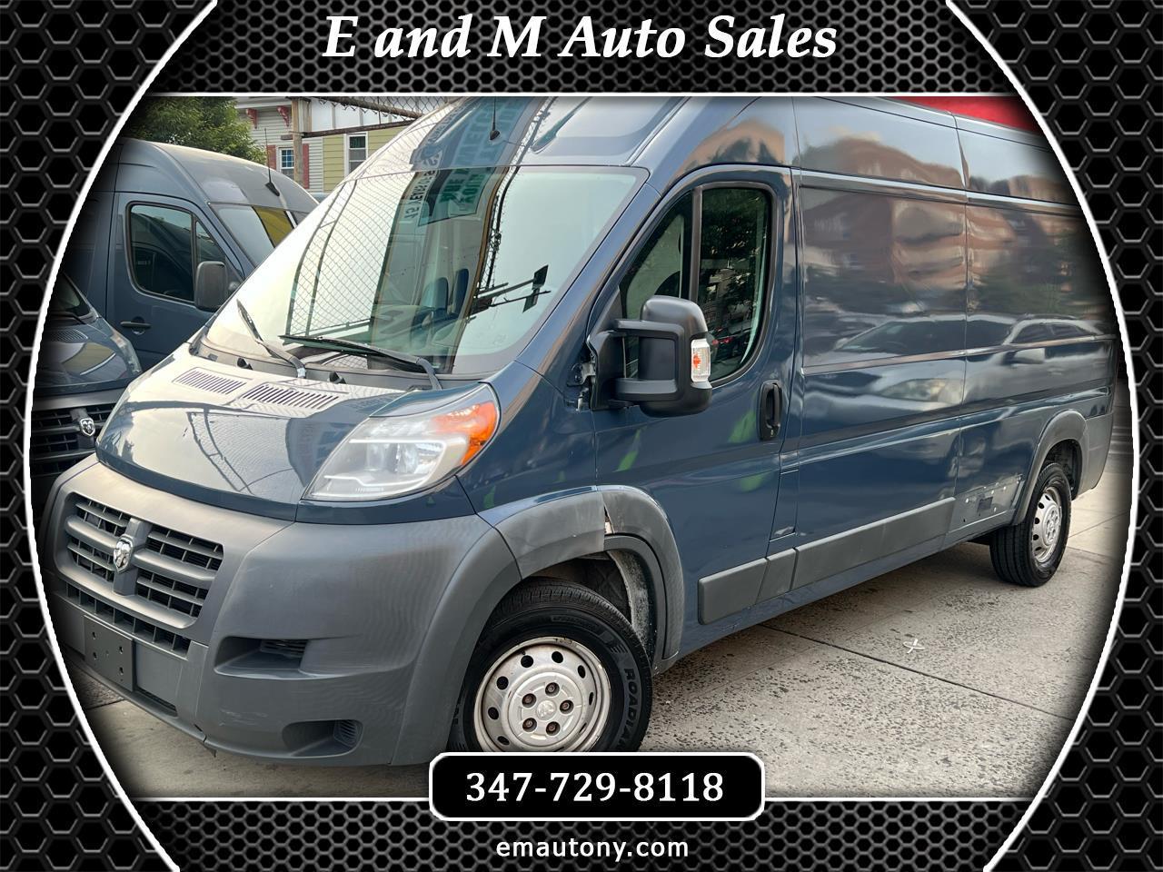 2018 RAM ProMaster Cargo Van 2500 High Roof 159" WB