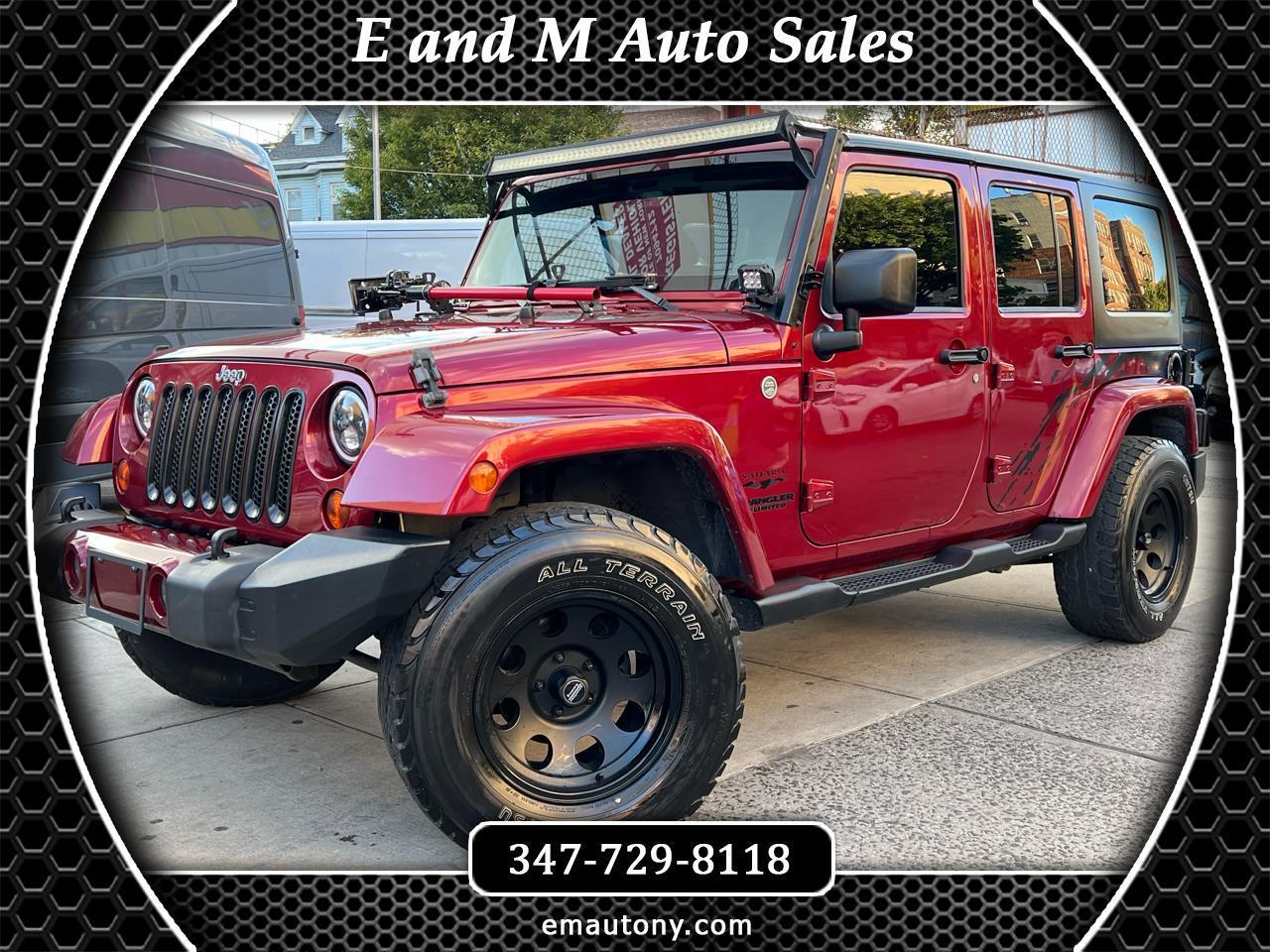 2013 Jeep Wrangler Unlimited 4WD 4dr Sahara