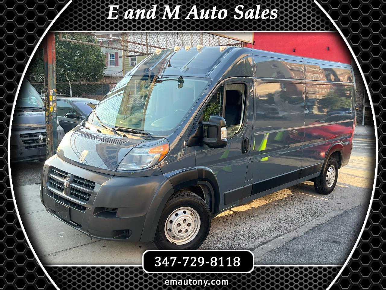 2018 RAM ProMaster Cargo Van 2500 High Roof 159" WB