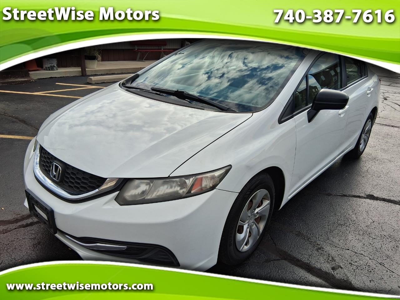 2015 Honda Civic LX Sedan 5-Speed MT