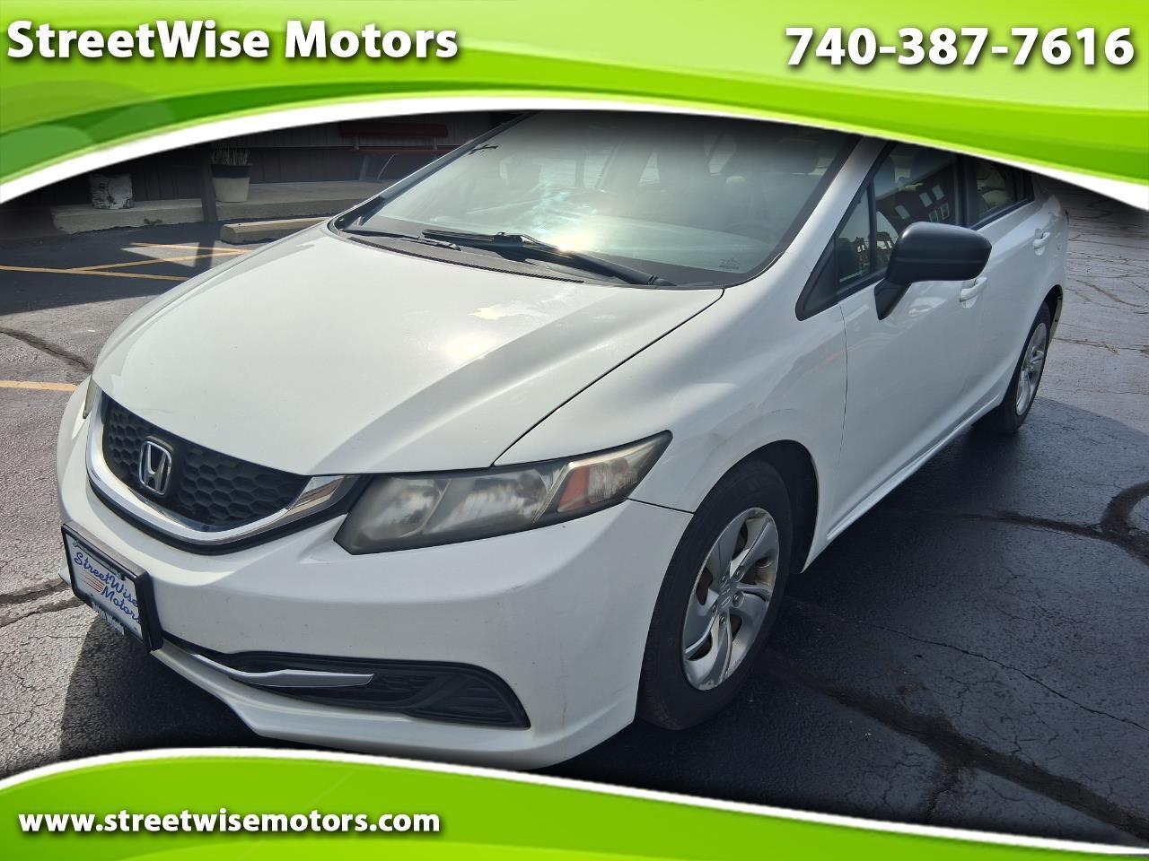 2015 Honda Civic LX Sedan 5-Speed MT