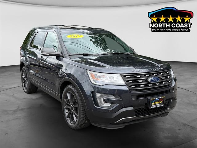 Gray 2017 Ford Explorer SUV / Crossover All-Wheel Drive Automatic