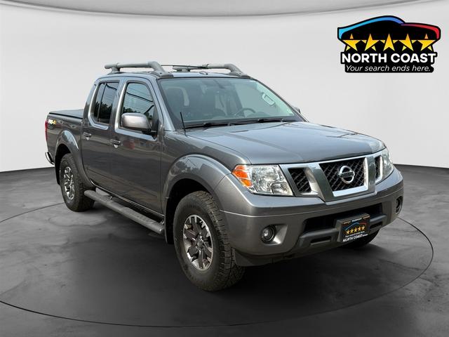 Gray 2016 Nissan Frontier Pickup Truck Four-Wheel Drive Automatic